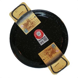 El Avion Enamel Paella Pan 15Cm