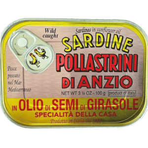 Pollastrini Sardines in Sunflower Oil 100g