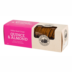 VPC Valley Seed Crisps Quince & Almond 150g