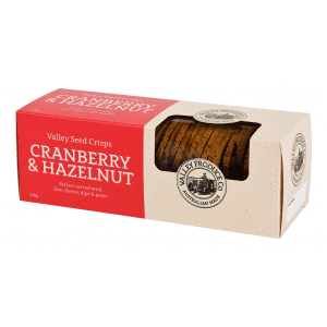 VPC Valley Seed Crisps Cranberry & Hazelnut 150g