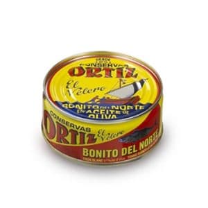 Ortiz Bonito White Tuna Fillets in Olive Oil 63g