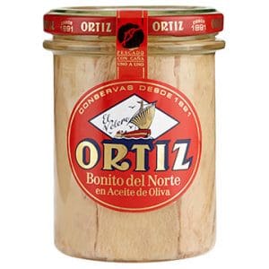 Ortiz Bonito White Tuna Fillets in Olive Oil 220g