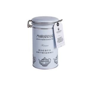 Marabissi Cinnamon, Chocolate and Orange Biscotti Tin 200g