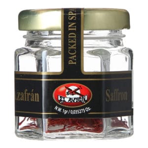 El Avion Saffron Threads 1g Glass Jar