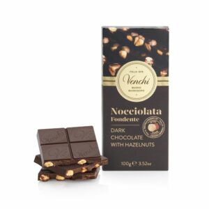 Venchi Bar Dark Chocolate Hazelnut Bar 100g