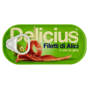 Delicius Anchovy Fillets in Olive Oil Tin 46g