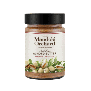 Mandolé Orchard Smooth Unsalted Australian Almond Butter 300g