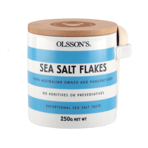 Olssons Sea Salt Flakes Stoneware Jar 250g
