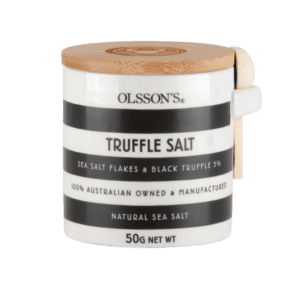 Olssons Truffle Salt Stoneware Jar 50g