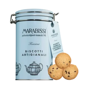 Marabissi Cinnamon, Chocolate and Orange Cookies Tin 200g