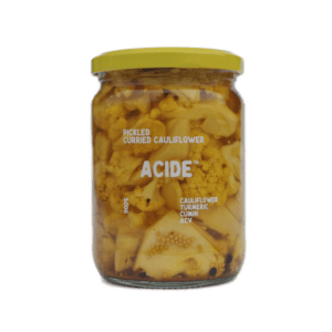 Acide Pickled Curried Cauliflower 500g