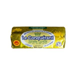 Will Studd Le Conquérant Cultured French Unsalted Butter AOP 250g Adelaide Metro Only