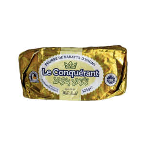 Will Studd Le Conquérant Cultured French Unsalted Butter AOP 125g Adelaide Metro Only