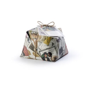 Vincente L'Attrice - Panettone covered and filled with “Modica Chocolate IGP” Cream 900g