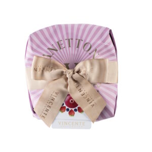 Vincente Silvestre - Panettone Panettone covered with White Chocolate with Candied wild Berries 750g
